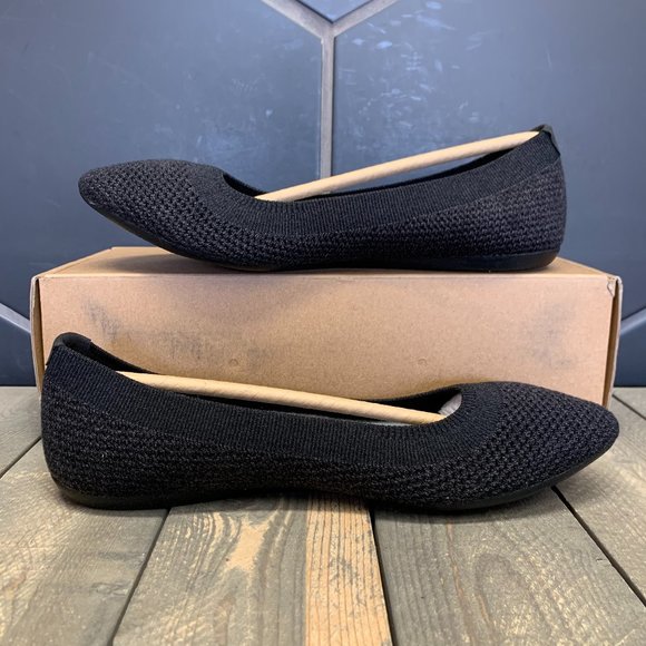 COPY - Womens All Birds Tree Breezers Flats Black Size 9 - Picture 2 of 6